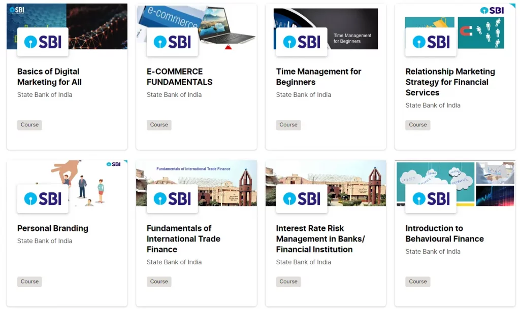 Free SBI Bank Online Courses With Job 2023: स्टेट बैंक दे रहा है ऑनलाइन कोर्स फ्री में, सीखो और जॉब लो