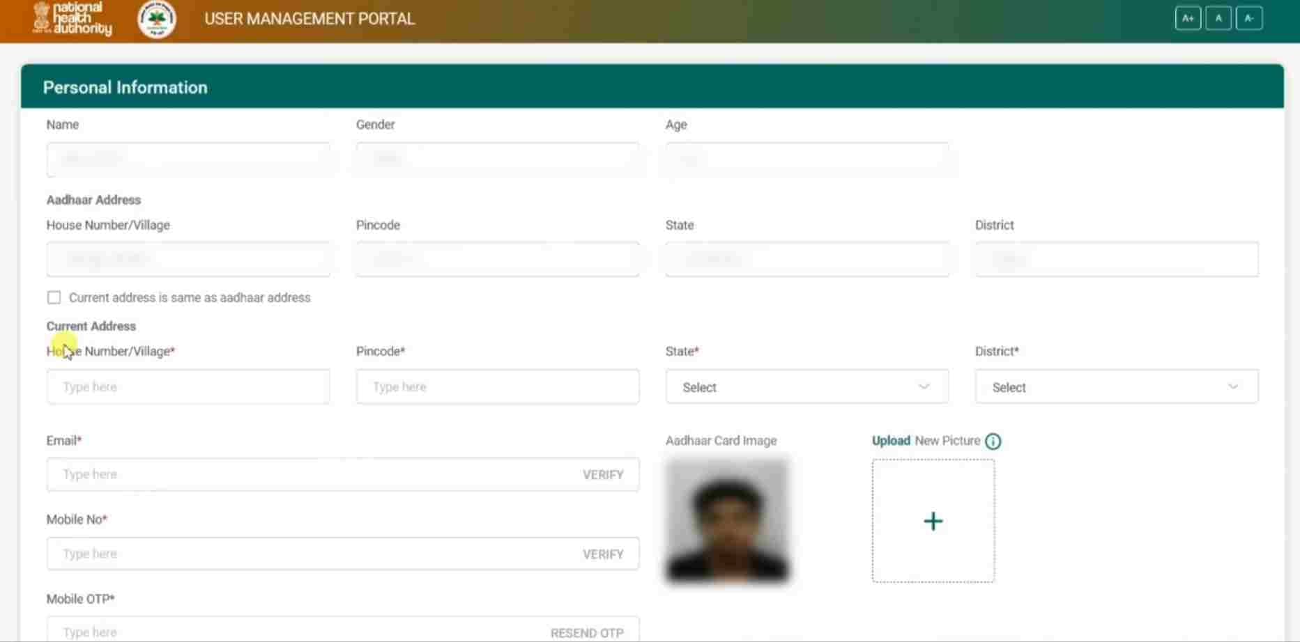 Ayushman Card Operator ID Registration