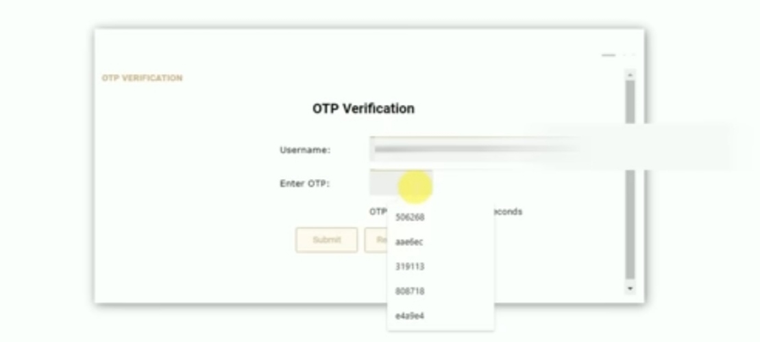 otp verification