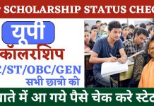 UP Scholarship Status Check 2024: उत्तर प्रदेश छात्रवृत्ति स्थिति देखें @scholarship.up.gov.in UP Scholarship Status Check 2024